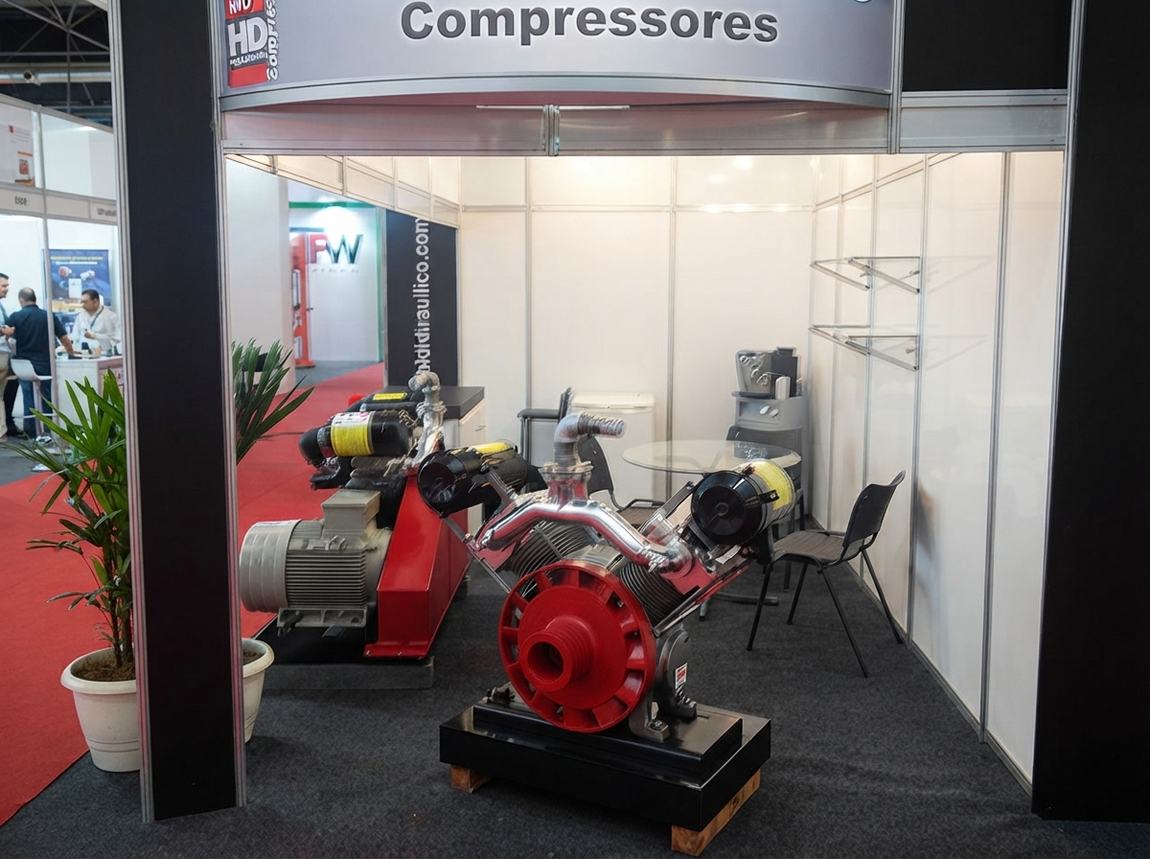 Compressor HD11 para chassi em exposição